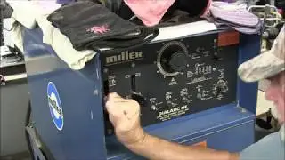 Tig welding a boat prop
