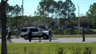 The motorcade for our fallen heroes.