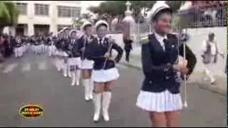 Colegio Josefino en los Desfiles del 15, en Ahuachapán 2013