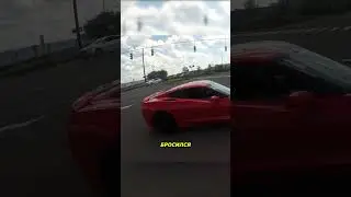 Сбил мотоциклиста и устроил побег