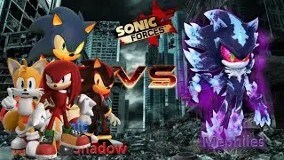 Sonic Forces Speed Battle Android :  Team Sonic vs Mephiles The Dark