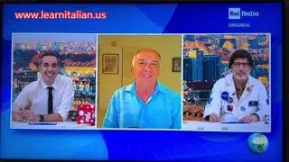 Guest appearance on Italian Television. #learnitalianwithroberto #italianlanguage #italy