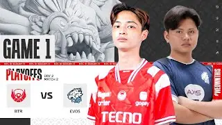 BIGETRON ALPHA vs EVOS GLORY | Playoffs Day 2 | Game 1 | #MPLIDS13
