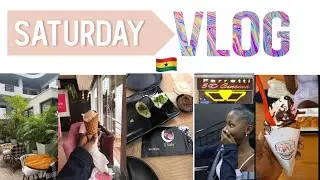 #ghanavlogs ; We went to 5 locations in 1 day ||Ten25 Cafe, Frozen Spoon, 5D Cinema, USushi,