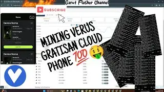 Verus Mining 7 - Cloud Phone Mining Verus Gratisan Autocuan (tanpa modal menghasilkan)