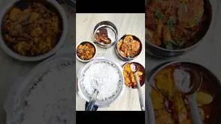 🤩 #samayalvideo #food #nonveg #fishcurry #eggmasala #prawn
