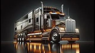 2026 Kenworth W1250 Motorhome Review | Ultimate Semi Truck Luxury RV in 4K