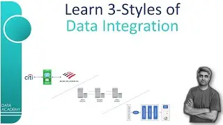 Learn 3-Styles of Data Integration | #DataAcademy | #BinduKumar