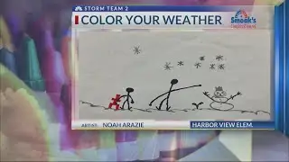 Weather artist of the day