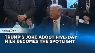 Trump Jokes About Five Days of Milk While Signing New Law