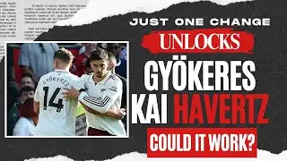 If Arsenal don&rsquo;t change formation, Gy&ouml;keres WILL FAIL
