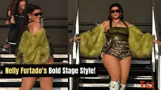 Nelly Furtado's Bold Stage Style!