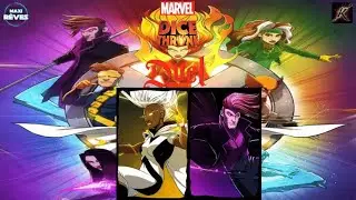 Dice Throne Duel X-Men: Storm vs. Gambit