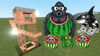 AlI Italian Brainrot Bosses Vs Towers In Garry's Mod - Part 6