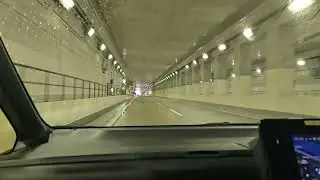 Our First Japanese Highway Tunnel Driving In Osaka #osaka #osakatrip #japantravel #japantrip2025