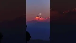Mt. Trishul ❤️🙏 #trishul #mountains #view #shivshankar