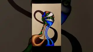 Earth #art #sketchbook #earth #abstract #person #alternative #subscribe