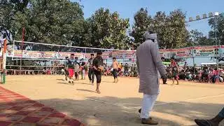Jamda Shahi vs gorakhpur volleyball tournament match in jamda Shahi #volleyball 