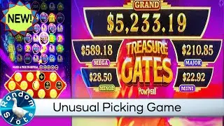 New⭐️Treasure Gates Pompeii Slot Machine Bonus