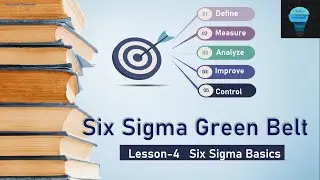 Six Sigma | Lesson -4  | Six Sigma Basics | #leansixsigma #6SGreenbelt