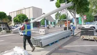 A1 PARTY - Tent Structure Installation