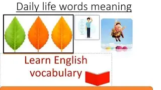 English words in daily life @Learn English vocabulary