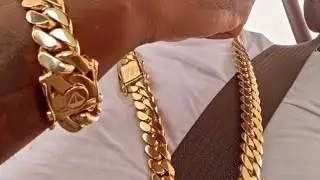 ⛽️🚨 GAS Miami Cuban link collection. [Gold Jewelry] progress 13