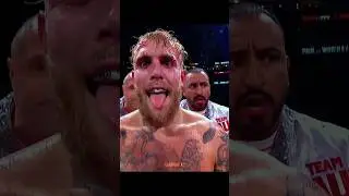 Jake Paul&rsquo;s tongue move doesn&rsquo;t work on AJ #boxing