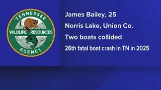 UPDATE: One person dead after boating collision on Norris Lake