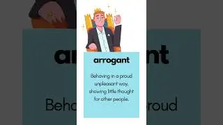 Arrogant #english #dictionary #words #learnenglish #englishgrammar #vocabulary #arrogant