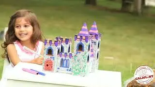 CALAFANT German arts and crafts toy - Build it, color it, play with it!