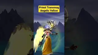 Priest Transmog #worldofwarcraft #wow #priest #drpuspe #shorts #transmog #dragonflight #gaming