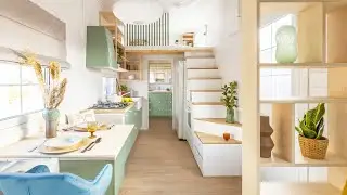 Absolutely Gorgeous TSHP Ingrid Tiny House on Wheels by Tiny Smart House