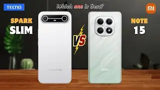 Tecno Spark Slim 4G vs Redmi Note 15 4G ⚡full Details