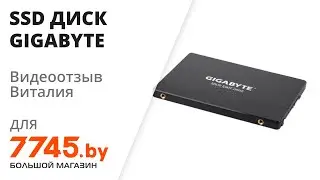 SSD диск GIGABYTE 120GB Видеоотзыв (обзор) Виталия