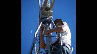Ham Radio - Putting up a summer-beam 5 element
