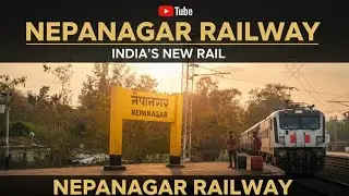Nepanagar railway station 😱 | railway station status | train 