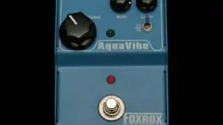 Foxrox Aquavibe univibe pedal