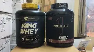 RC King Whey Limited Edition vs Rule1 Source 7 Protein | Battle of Gains