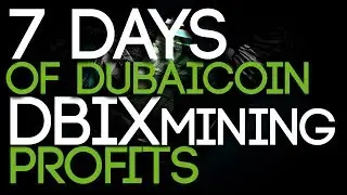 7 Days Of DubaiCoin (DBIX) Mining Profits