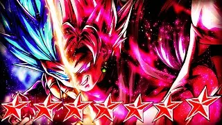14 STAR ULTRA GOGETA BLUE AND ROSE GOKU BLACK TOGETHER ARE TOO GODLY!!!!! (Dragon Ball Legends)
