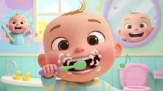 Brush Your Teeth | Fun Kids Nursery Rhyme | Sing Along Song