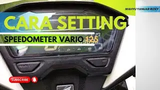 Cara menyeting Speedometer Vario 125