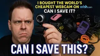 I bought the world's cheapest webcam on wish.com. Can I save it?