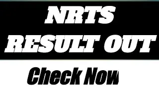NRTS Result Out 2022