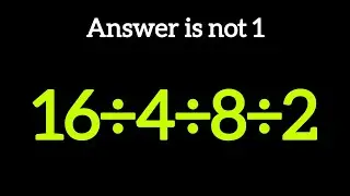 Only 1 in 5 People Can Solve This Math Problem!#maths 