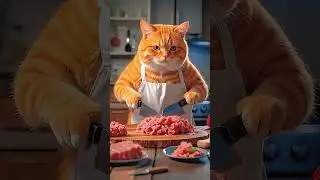 Muffin the Cat&rsquo;s Wild Feast | Muffin the Cat Cooks | Muffin the Cat Chef Adventure