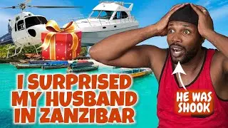MY HUSBAND SURPRISE IN ZANZIBAR ||  THE TURTLE DRAMA THAT FOLLOWED
