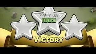 How to 3 star max defence th9 with low heroes