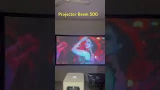 portronics beem 500 projector #@ use projector screen and external speaker for best experience